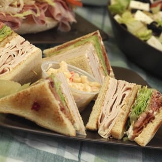 Turkey & Bacon Club Sandwich