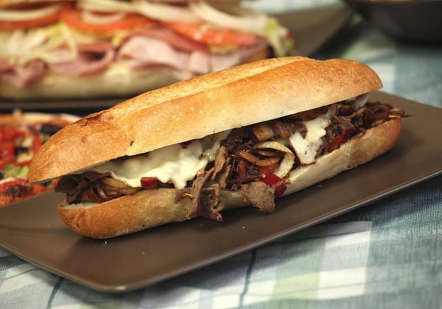 Hot Pastrami Sandwich.