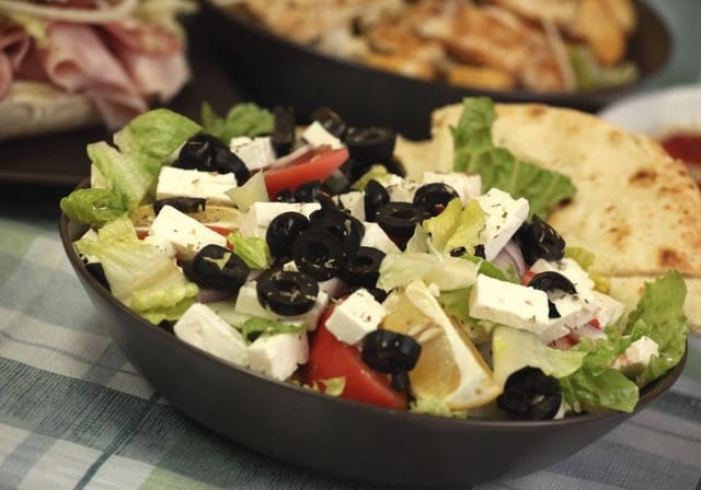 Chicken Greek Salad.
