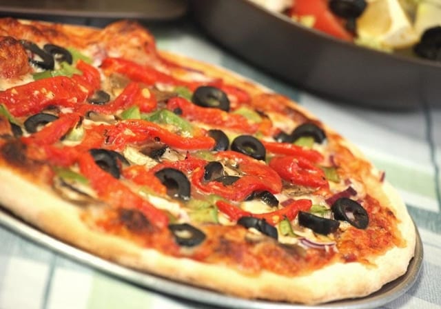 Vegetarian Pizza.